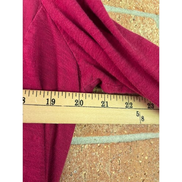 Great Northwest Indigo Embroidered Hot Pink Button-Down Shirt L - Picture 8 of 11